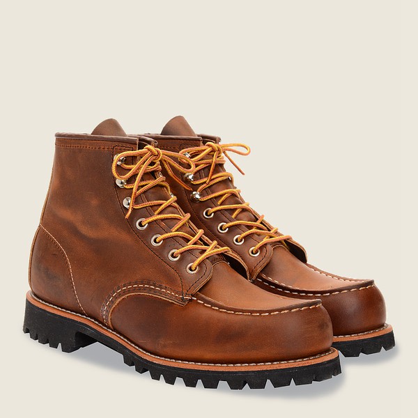 Heritage Støvler Herre - Red Wing Roughneck - 6-Inchr Rough & Tough Læder - Brune - RMNGPK-840